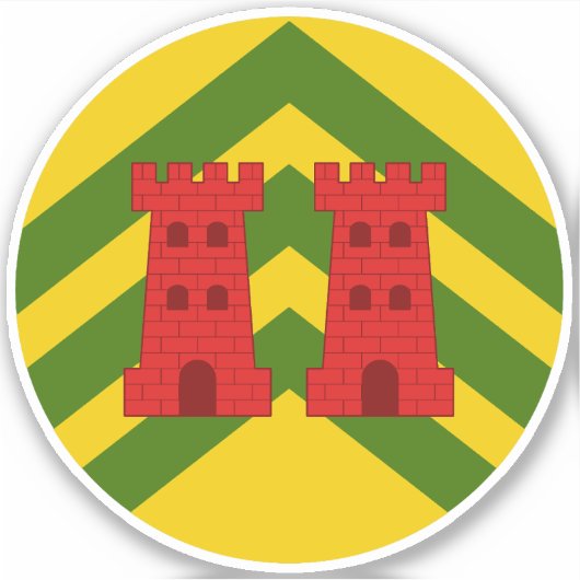 SCA Cloondara Vinyl Sticker (Voorkant)
