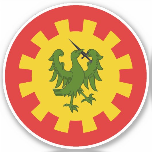 SCA College of Saint Christina Vinyl Sticker (Devant)