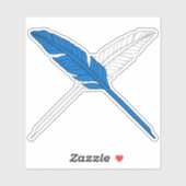 SCA College of Saint Monica Vinyl Sticker (Feuille)