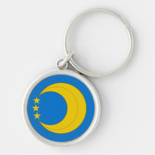 SCA Crescent Moon Sleutelhanger