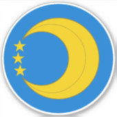 SCA Crescent Moon Vinyl Sticker (Voorkant)