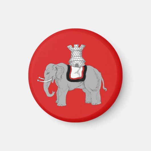 SCA Cynnabar Magneet (Voorkant)