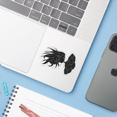 SCA Darton Vinyl Sticker (Laptop met iPhone)