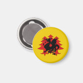 SCA Drachenwald Magnet Magneet (Voorkant / Achterkant)