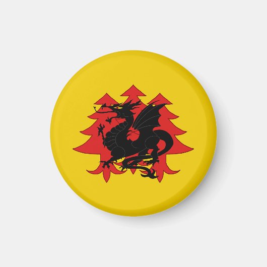 SCA Drachenwald Magnet Magneet (Voorkant)