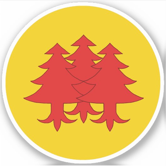 SCA Drachenwald Vinyl Sticker (Voorkant)