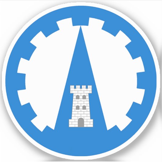 SCA Dreiburgen Vinyl Sticker (Voorkant)