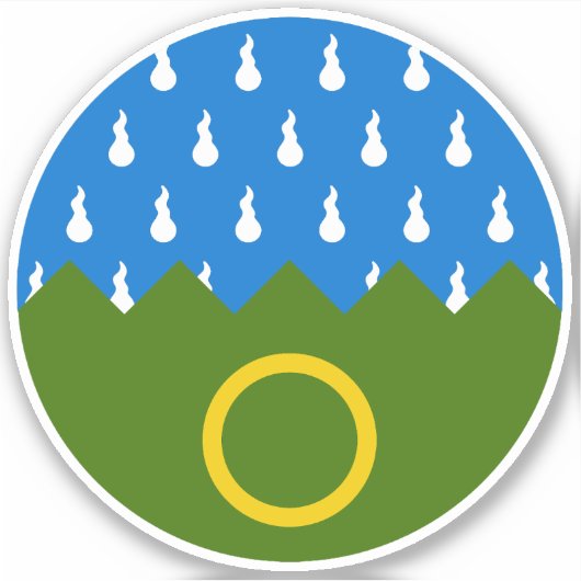 SCA Endless Hills Vinyl Sticker (Voorkant)