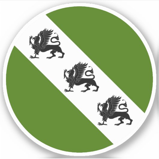 SCA Gryphonwald Vinyl Sticker (Voorkant)