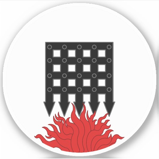 SCA Hellsgate Vinyl Sticker (Voorkant)