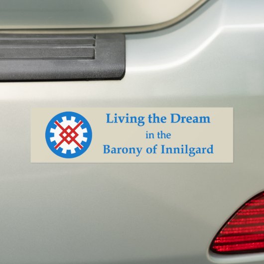 SCA Innilgard bumpersticker (Op auto)