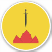 SCA Isenfir Vinyl Sticker (Voorkant)