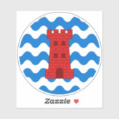 SCA Isles Vinyl Sticker (Vel)