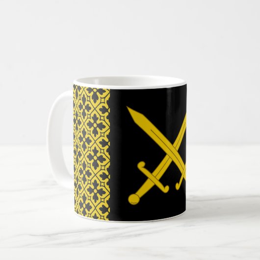 SCA Knight Marshal Coffee Mok (Voorkant links)