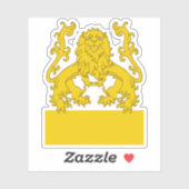 SCA Lions Einde Vinyl Sticker (Vel)