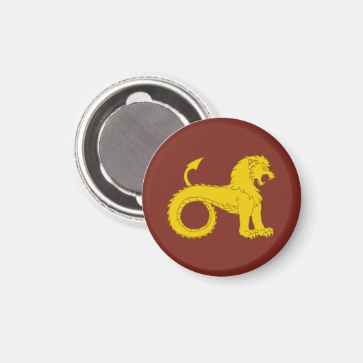 SCA Mooneschadowe Magnet Magneet (Voorkant / Achterkant)