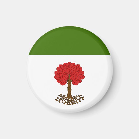 SCA Myrgan Wood Magnet Magneet (Voorkant)