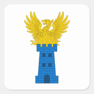 SCA Nordwache Populace Badge Vierkante Sticker