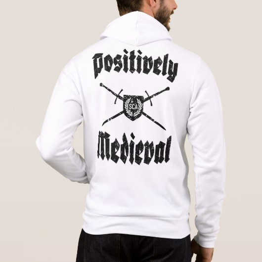 SCA Postitilement Médiéval Sweat - shirt à capuche (Dos)