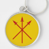 SCA Red Spears Sleutelhanger (Voorkant)