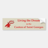 SCA Saint Georges bumpersticker (Voorkant)