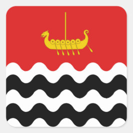 SCA Selviergard Populaire badge Vierkante Sticker