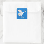 SCA Sentinels 'Keep Populace Badge Vierkante Sticker (Tas)