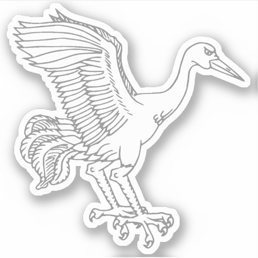 SCA Sentinels' Keep Vinyl Sticker (Voorkant)