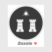 SCA Stargate Vinyl Sticker (Vel)