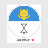 SCA Vest Yorvik Vinyl Sticker (Vel)