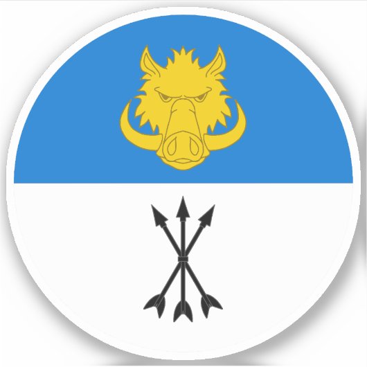 SCA Vest Yorvik Vinyl Sticker (Voorkant)