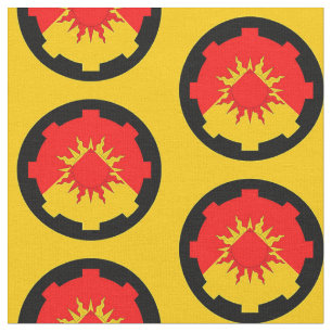 SCA Vulcanfeldt Populace Badge Fabric Stof
