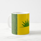 SCA West Kingdom populace badge Koffie Mok (Voorkant links)