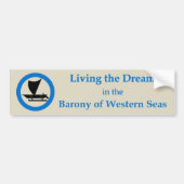 SCA Western Seas Bumper Sticker (Devant)