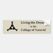 SCA Yarnvid Bumper Sticker (Devant)