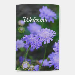 Scabiosa vlinder blauw tuinvlag