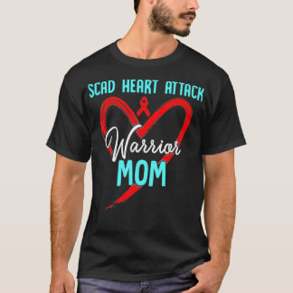SCAD Heart Attack Survivor Pride Warrior Awareness T-shirt