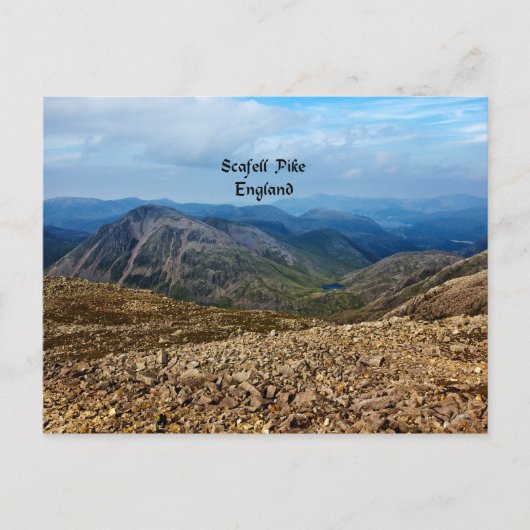 Scafell Pike, Engeland Briefkaart (Voorkant)
