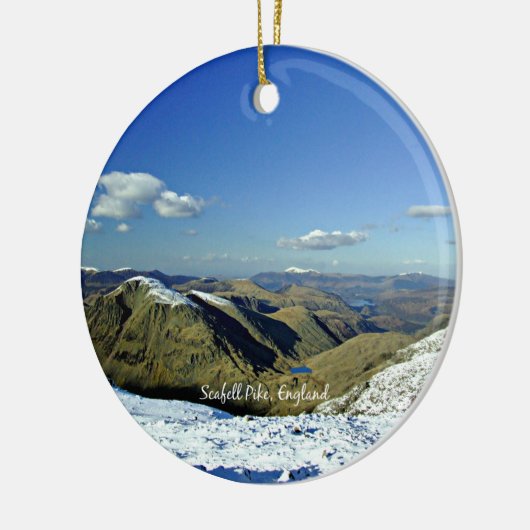 Scafell Pike, Engeland Keramisch Ornament (Links)
