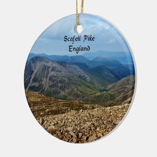 Scafell Pike, Engeland Keramisch Ornament (Links)