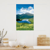 Scafell Pike Reisposter Poster (Keuken)