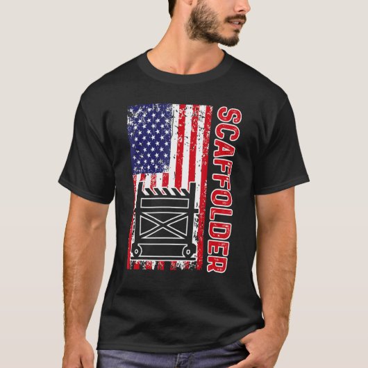 Scaffolder Mentoring Scaffold Builder Scaffolding T-shirt (Voorkant)
