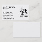 Scaffolder Visitekaartje (Voorkant / Achterkant)