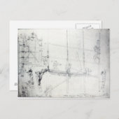 Scaffolding buiten Craig's House Briefkaart (Voorkant / Achterkant)