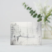 Scaffolding buiten Craig's House Briefkaart (Staand voorkant)