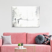 Scaffolding buiten Craig's House Canvas Afdruk (Insitu (Woonkamer))