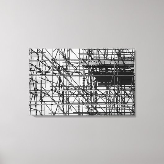 Scaffolding Canvas Afdruk (Voorkant)