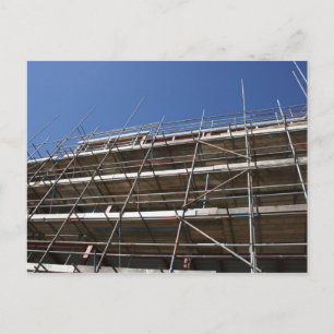 Scaffolding Post Card Briefkaart