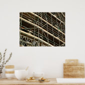 Scaffolding Poster (Keuken)