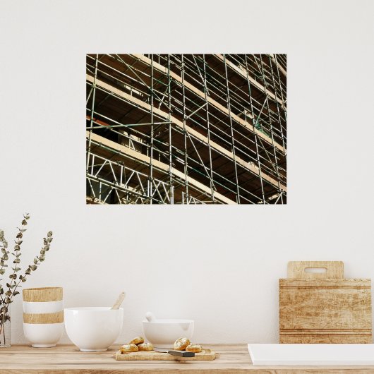 Scaffolding Poster (Keuken)